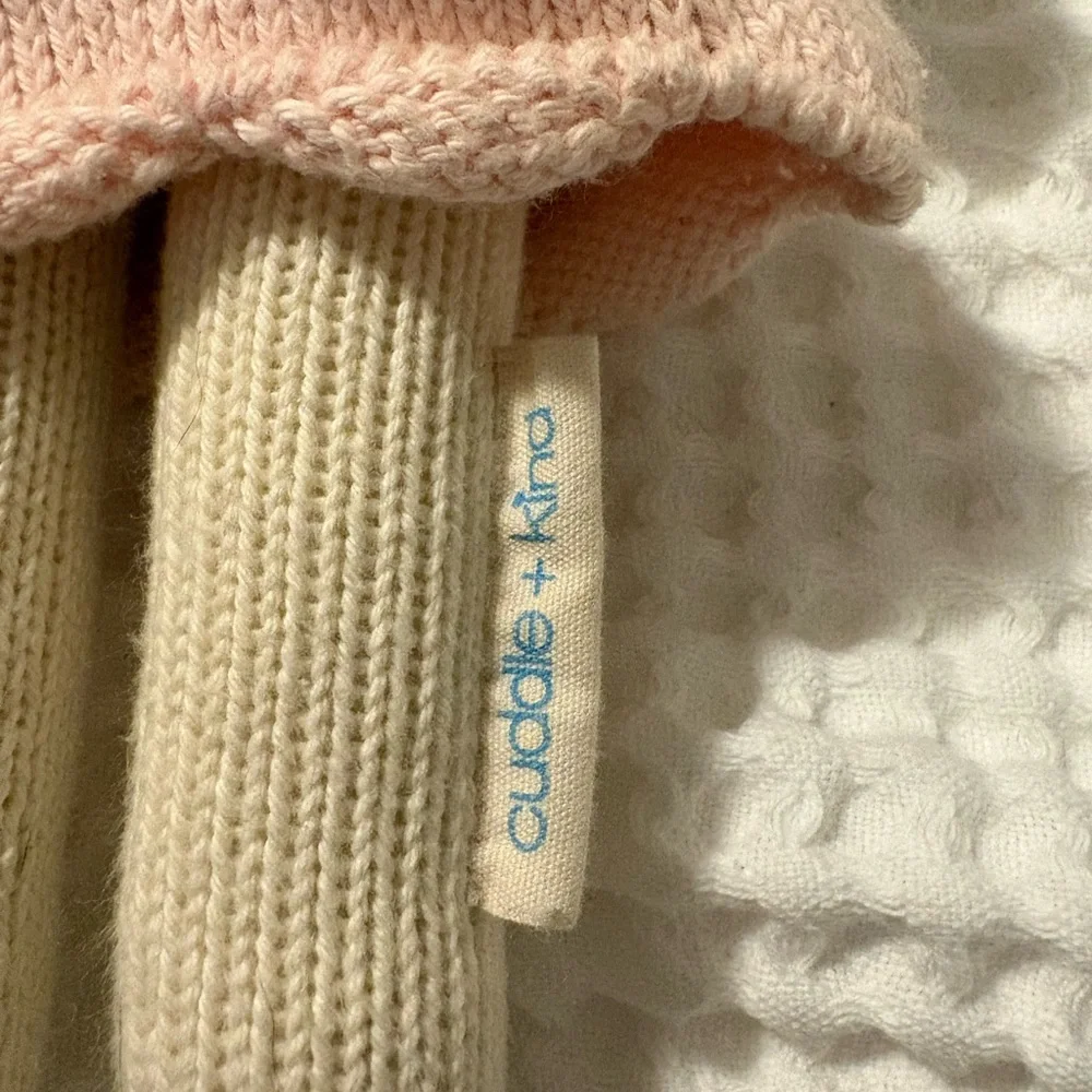 Cuddle + Kind Knit Doll with Pink Dress Charlotte - Picture 3 of 3